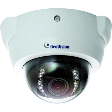 Geovision Gv-Fd1210 Motorized Fixed Dome Ip Cam, 3X Zoom, H.264, 1.3M Low Lux,  84-FD12100-001U